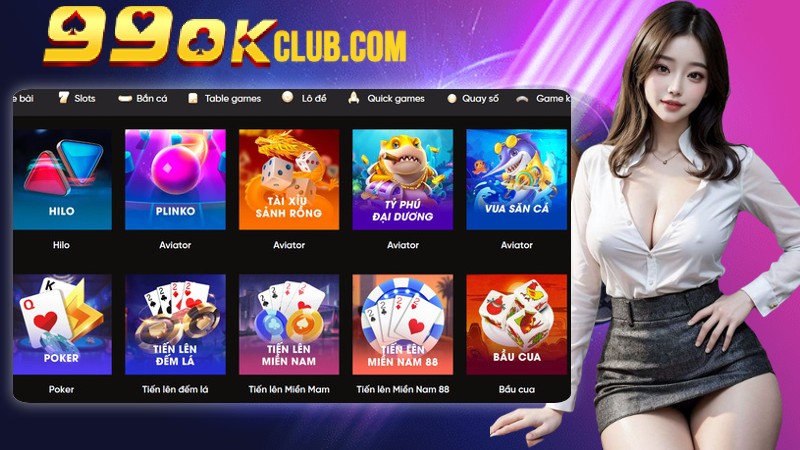 Khám phá kho game đồ sộ chỉ có tại 99OK